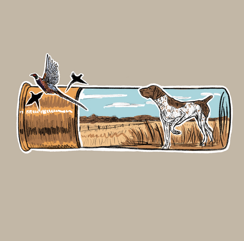 Shotgun Pointer Digital Art Print
