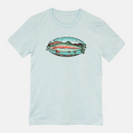 Rainbow Trout Scene Tee Shirt