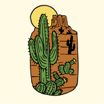 Desert Cactus Pre-Made Design