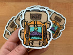 Backpack Sticker