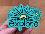 Explore Sticker