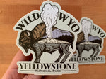 Wild Wyo Yellowstone Sticker (No Restock)