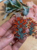 Indian Paintbrush Key Chain