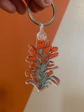 Indian Paintbrush Key Chain