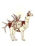 Llama Hunter Tee Shirt