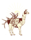 Llama Hunter Tee Shirt