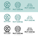 Salty Surf Pre-Made Logo