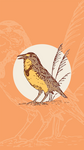 Meadowlark Phone Wallpaper (Digital Download)