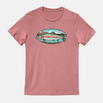 Rainbow Trout Scene Tee Shirt
